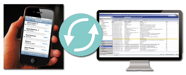 email-sync-phone-goldmine