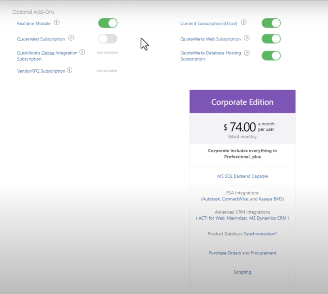 Expanded Vendor Connectivity with QuoteWerks